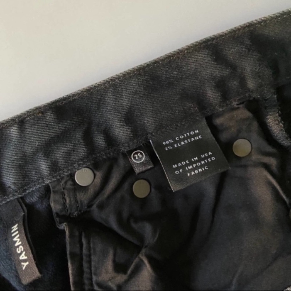 Last Chance GRLFRND Yasmin Mid-Rise Lust for Life Jeans 25 - Picture 4 of 7